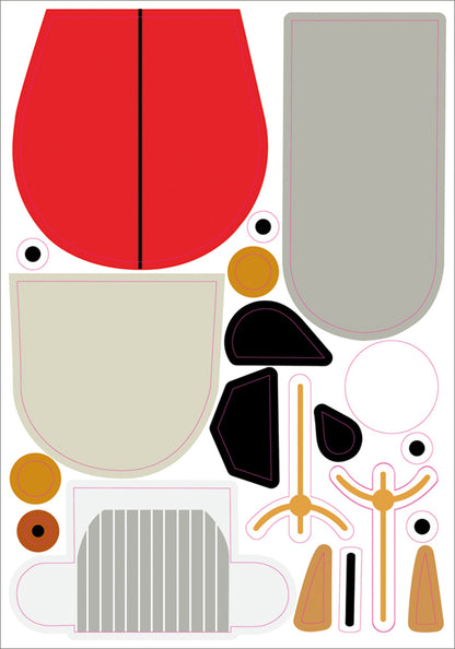 Charley Harper’s Sticky Critters: An Animal Sticker Kit_Interior_3