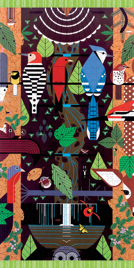 Charley Harper: Birducopia 1000-piece Jigsaw Puzzle_Zoom