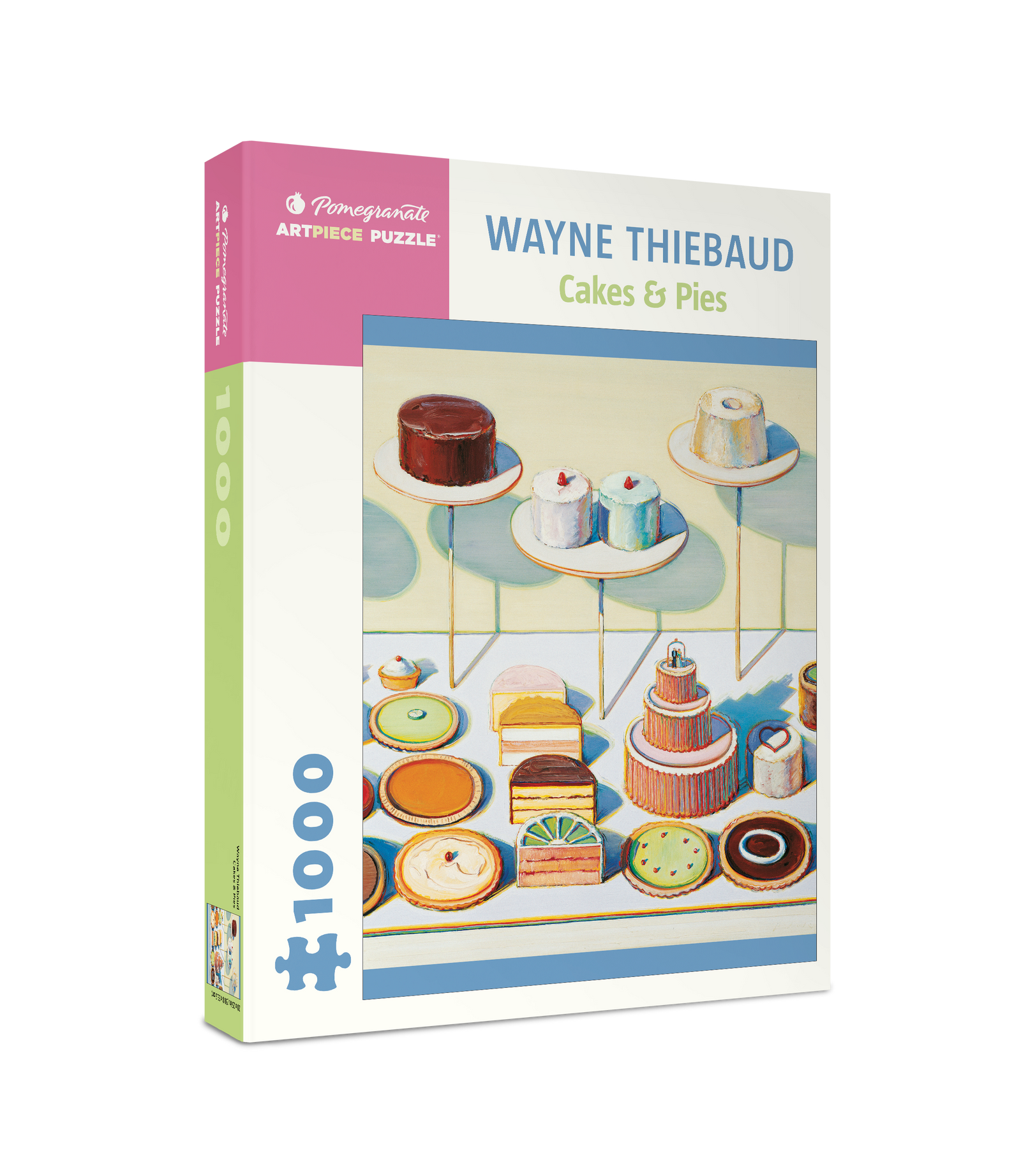 Wayne Thiebaud: Cakes & Pies 1000-piece Jigsaw Puzzle_Primary