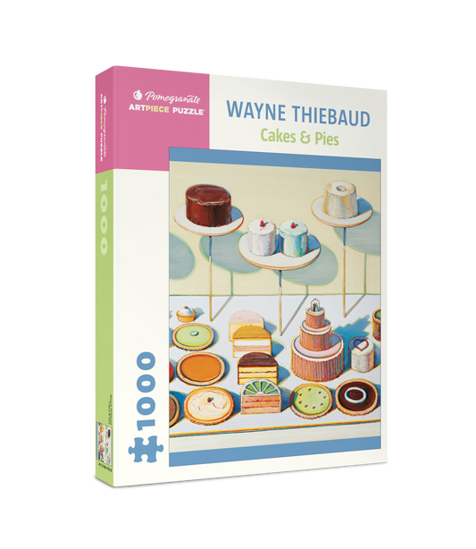 Wayne Thiebaud: Cakes & Pies 1000-piece Jigsaw Puzzle_Primary