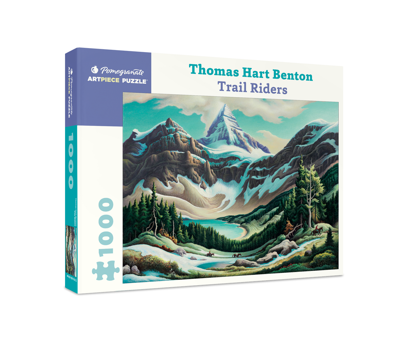 Thomas Hart Benton: Trail Riders 1000-Piece Jigsaw Puzzle_Primary