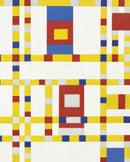 Piet Mondrian: Broadway Boogie Woogie Bookmark_Zoom