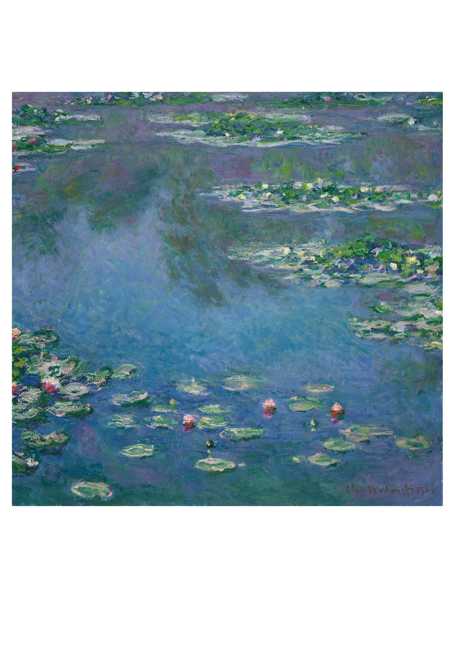 Claude Monet: Water Lilies Boxed Notecard Assortment_Interior_1