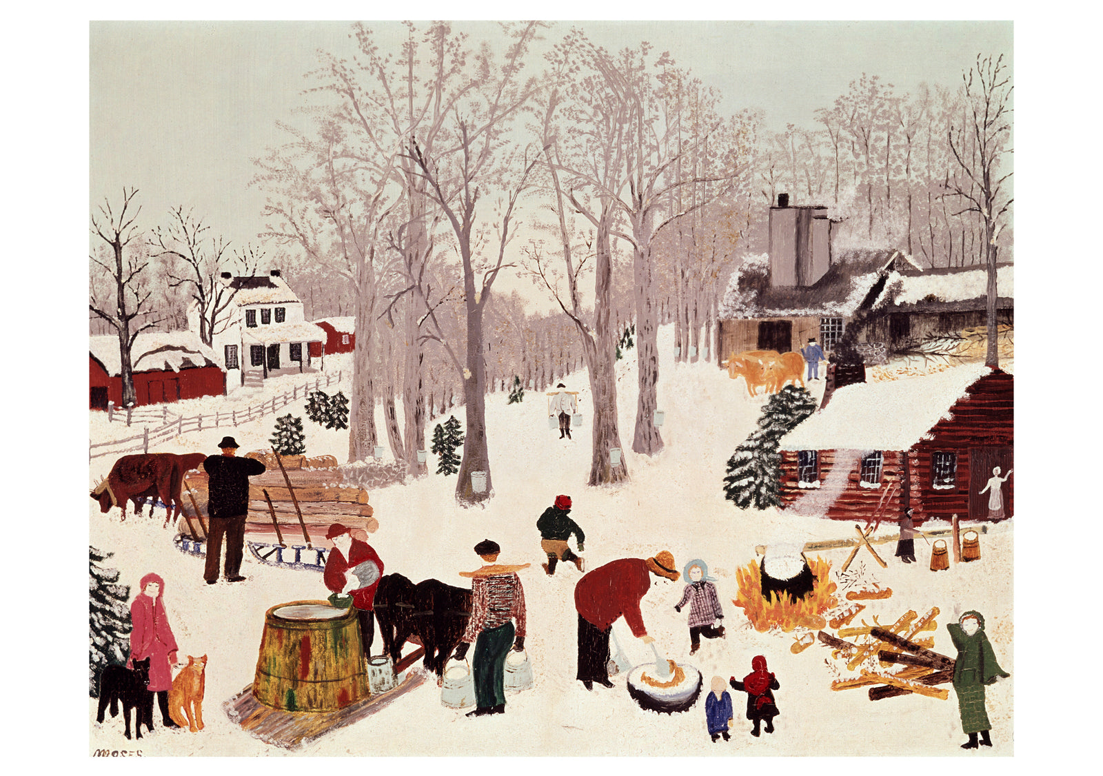 Grandma Moses Boxed Notecard Assortment_Interior_3