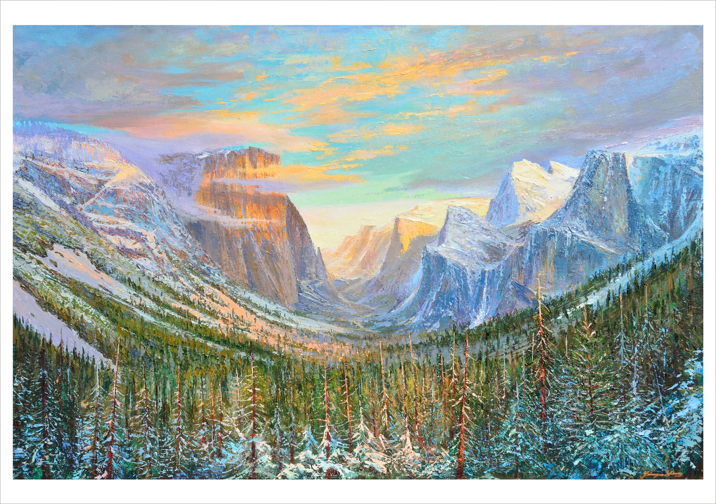 Yinguo Huang: Yosemite Holiday Cards_Interior_1