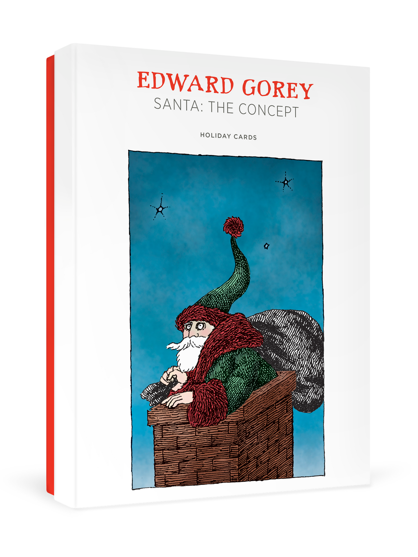 Edward Gorey: Santa: The Concept Holiday Cards_Primary