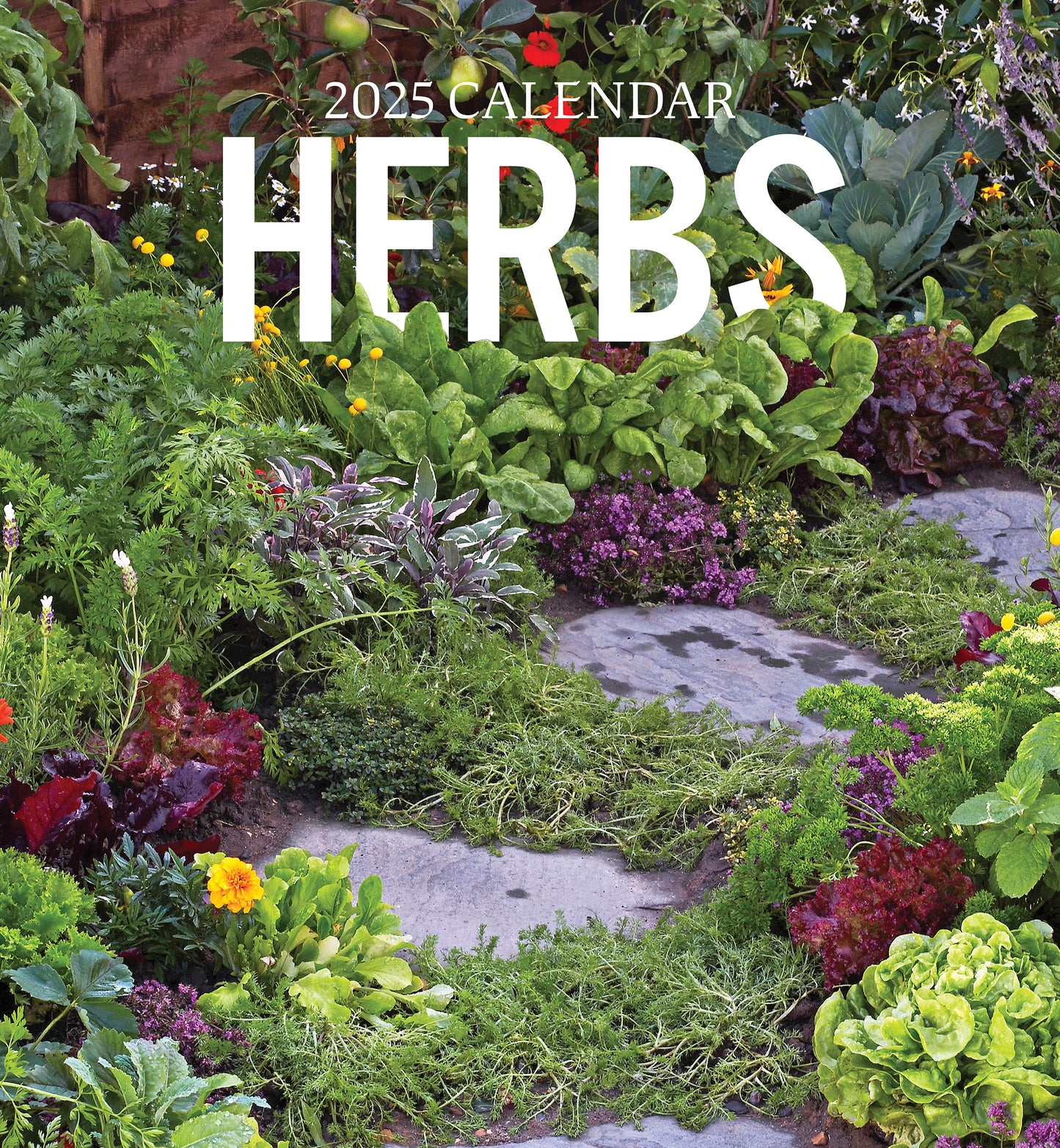 Herbs 2025 Wall Calendar_Front_Flat