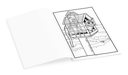 Mimi Vang Olsen: Cats Coloring Book_Interior_2