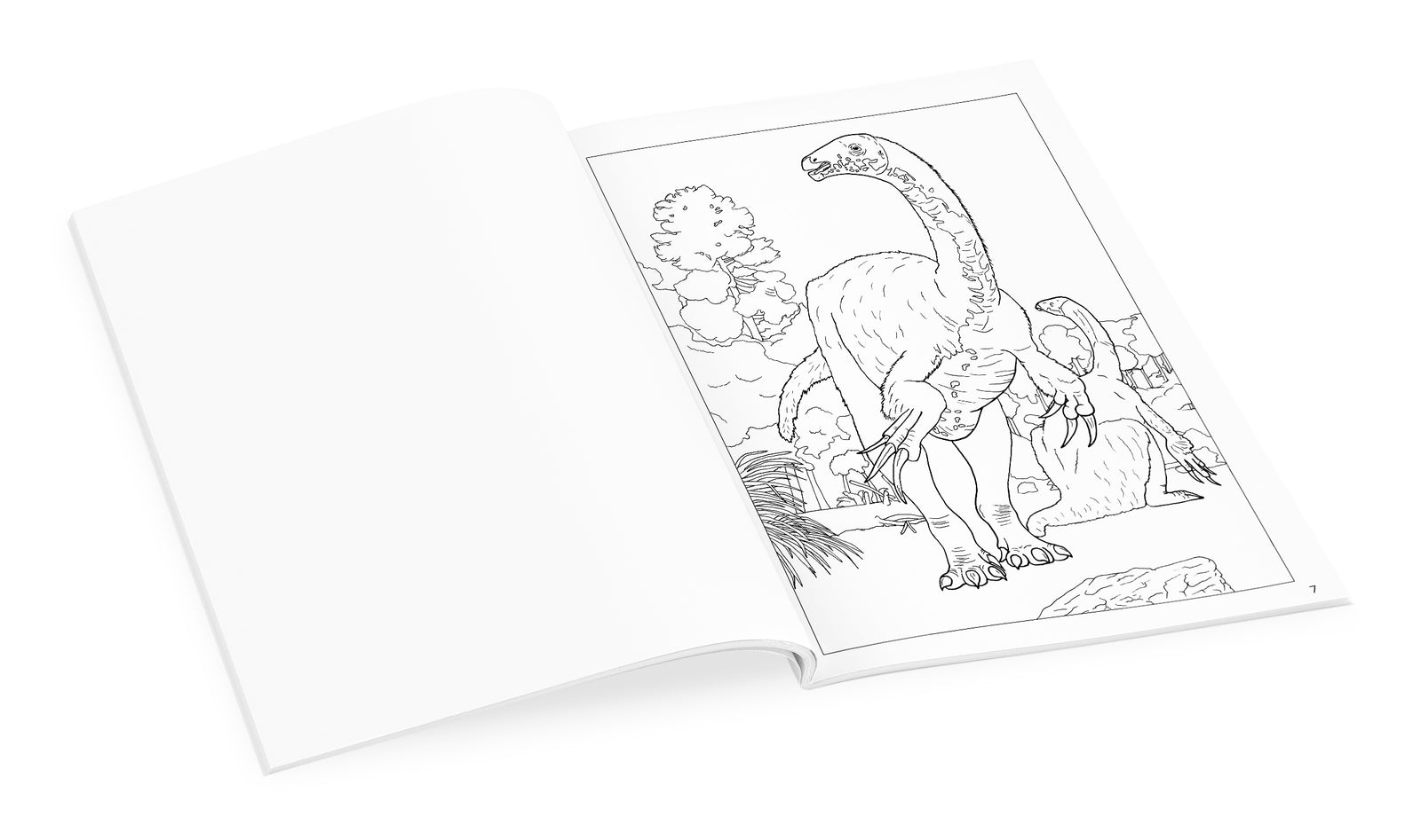 Dinosaurs Coloring Book_Interior_2