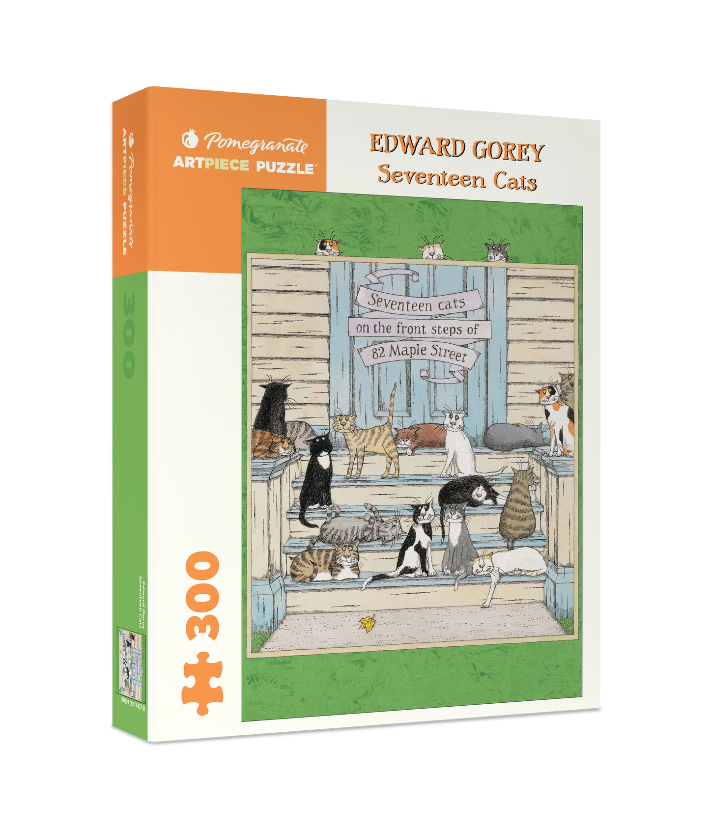 Edward Gorey: Seventeen Cats 300-Piece Jigsaw Puzzle_Primary