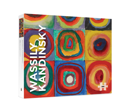 Wassily Kandinsky: Squares with Concentric Circles 500-Piece Jigsaw Puzzle_Primary