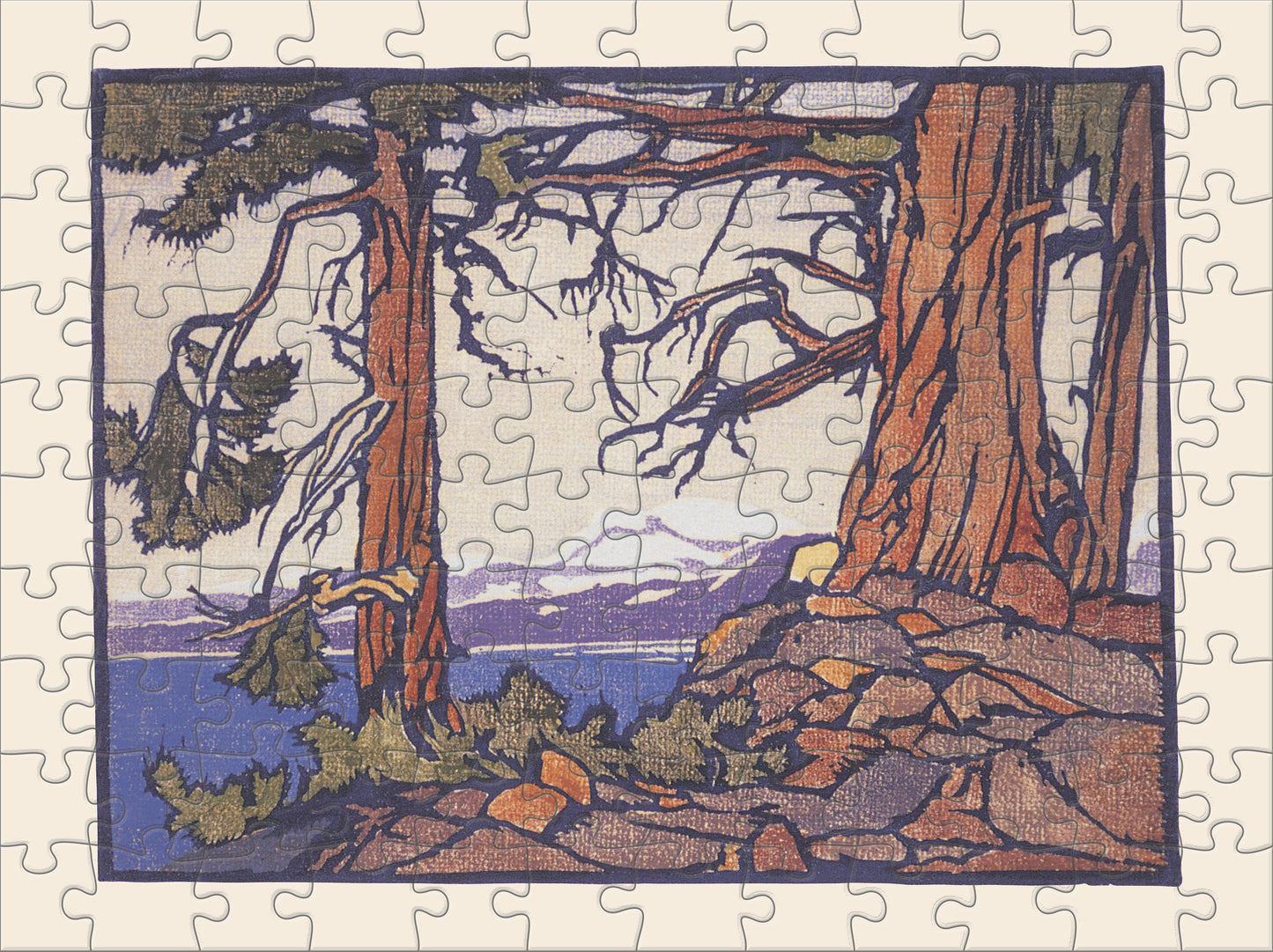 William S. Rice 120-Piece Double-Sided Jigsaw Puzzle Set_Interior_1