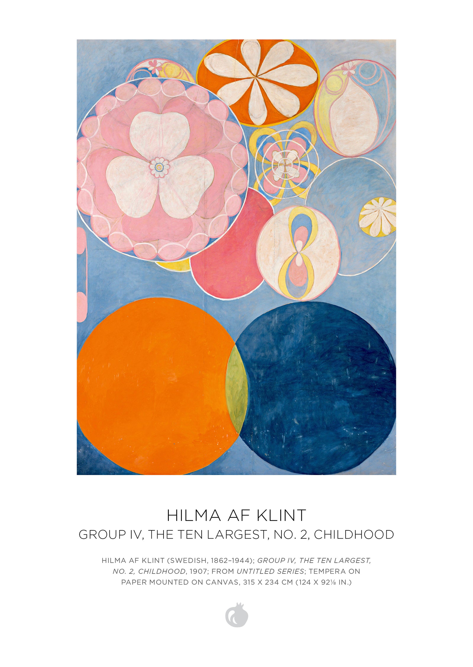 Hilma af Klint 120-Piece Double-Sided Jigsaw Puzzle Set_Back_Multipiece