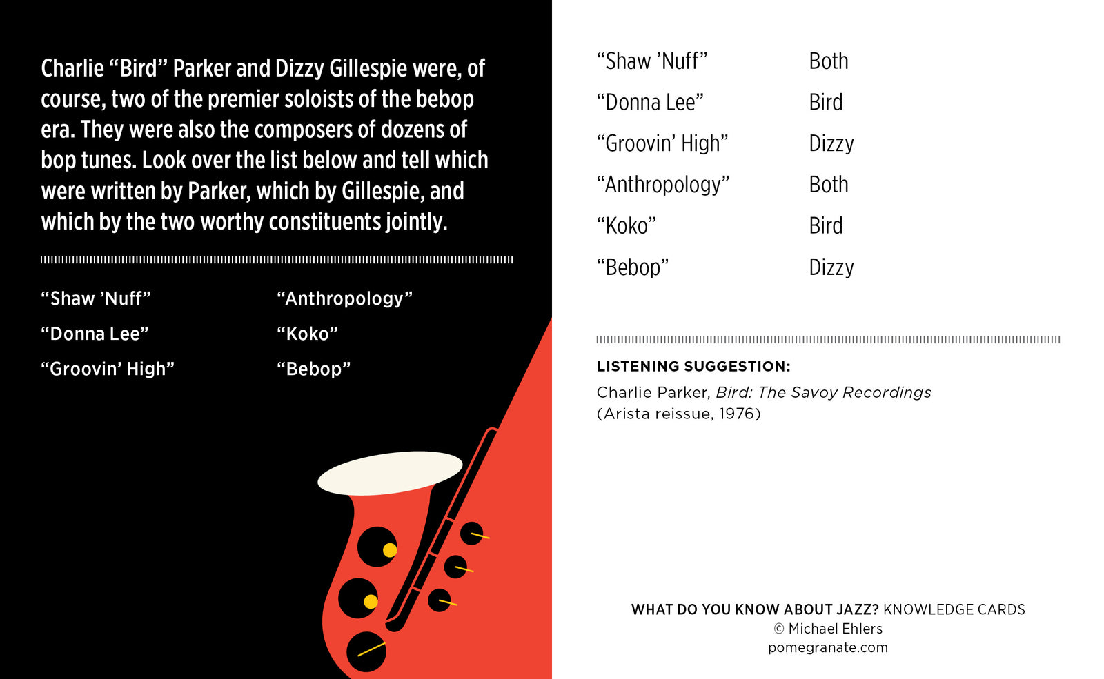 What Do You Know about Jazz? Knowledge Cards_Interior_1