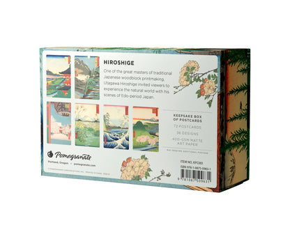 Hiroshige Keepsake Boxed Postcards_Back_Multipiece