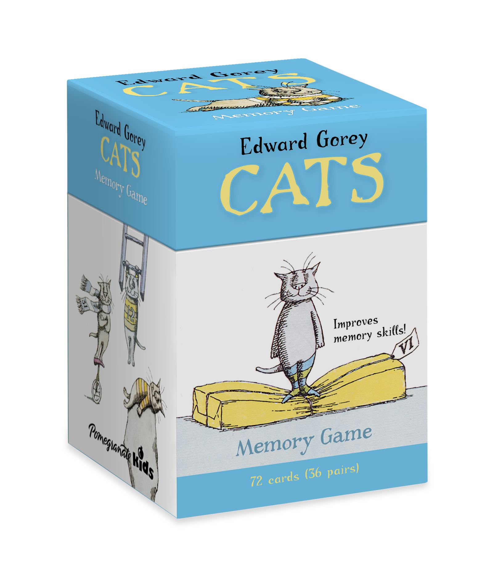 Edward Gorey: Cats Memory Game_Primary