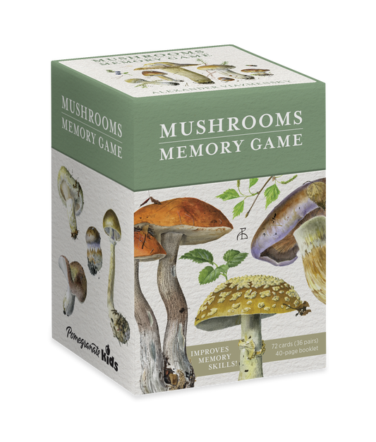 Mushrooms: Alexander Viazmensky Memory Game_Primary