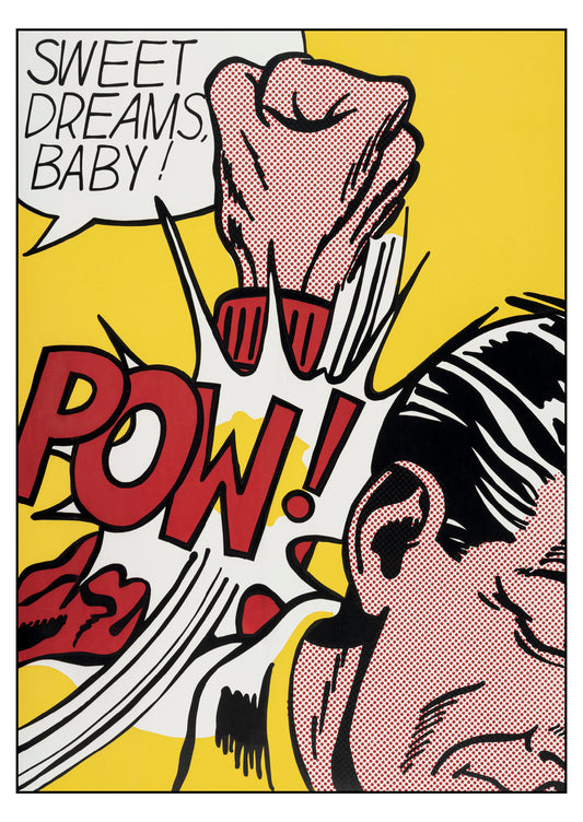 Roy Lichtenstein: Sweet Dreams, Baby! Postcard_Front_Flat