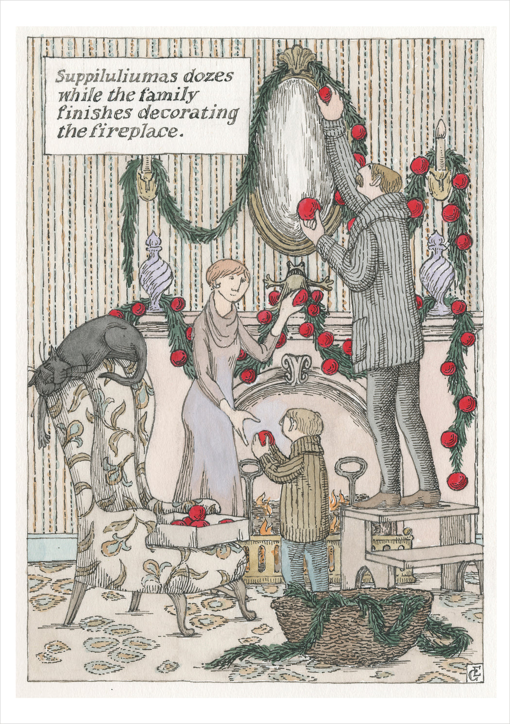 Edward Gorey Holiday Card Assortment_Interior_2