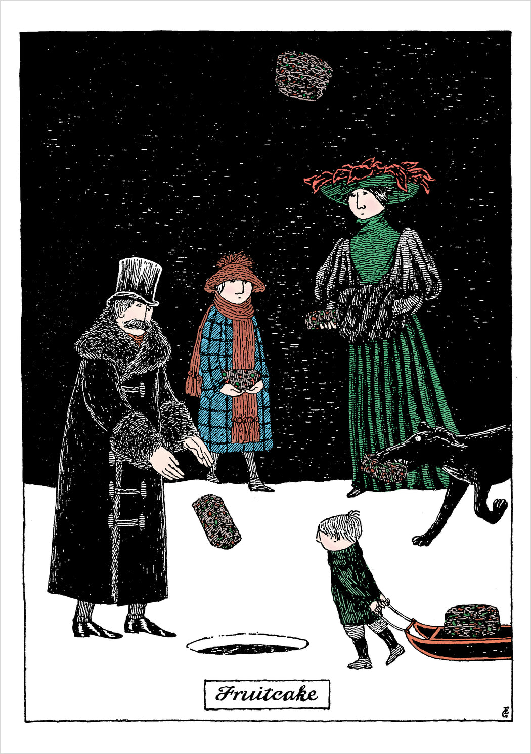 Edward Gorey Holiday Card Assortment_Interior_3