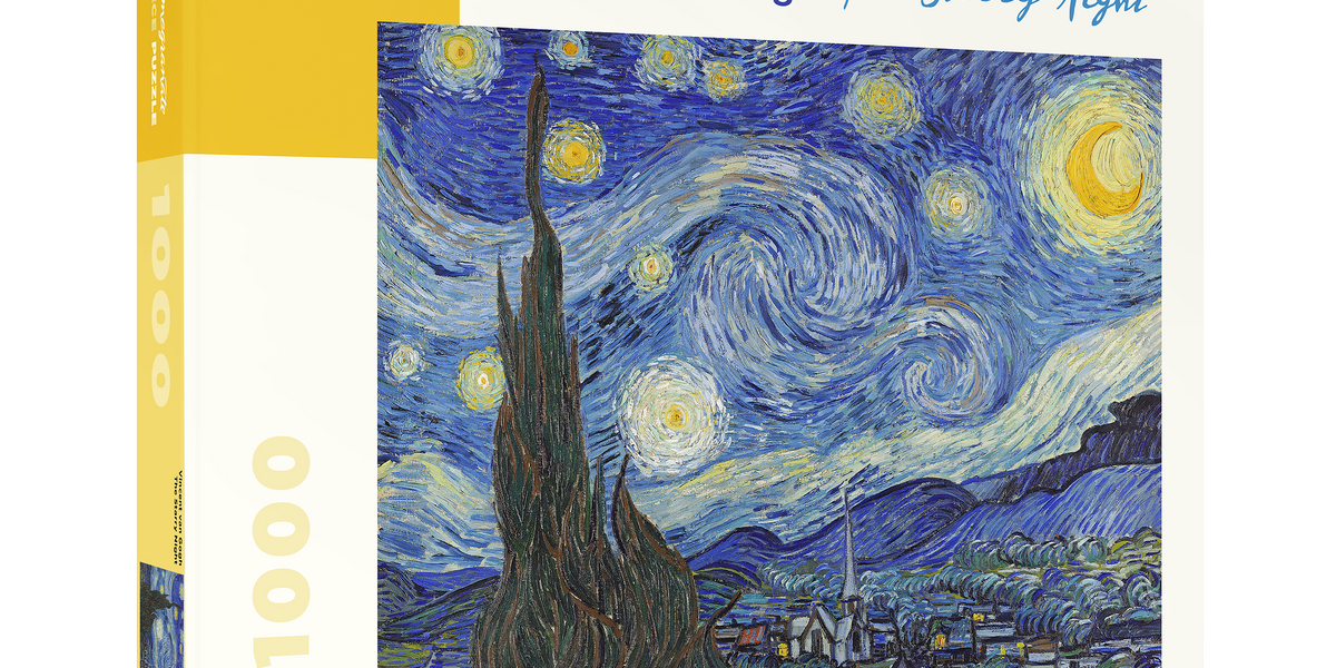 Maxrenard Starry Night Jigsaw Puzzle 1000 Pieces Adults Van Gogh Oil  Painting Puzzle, Shop Limited-time Deals