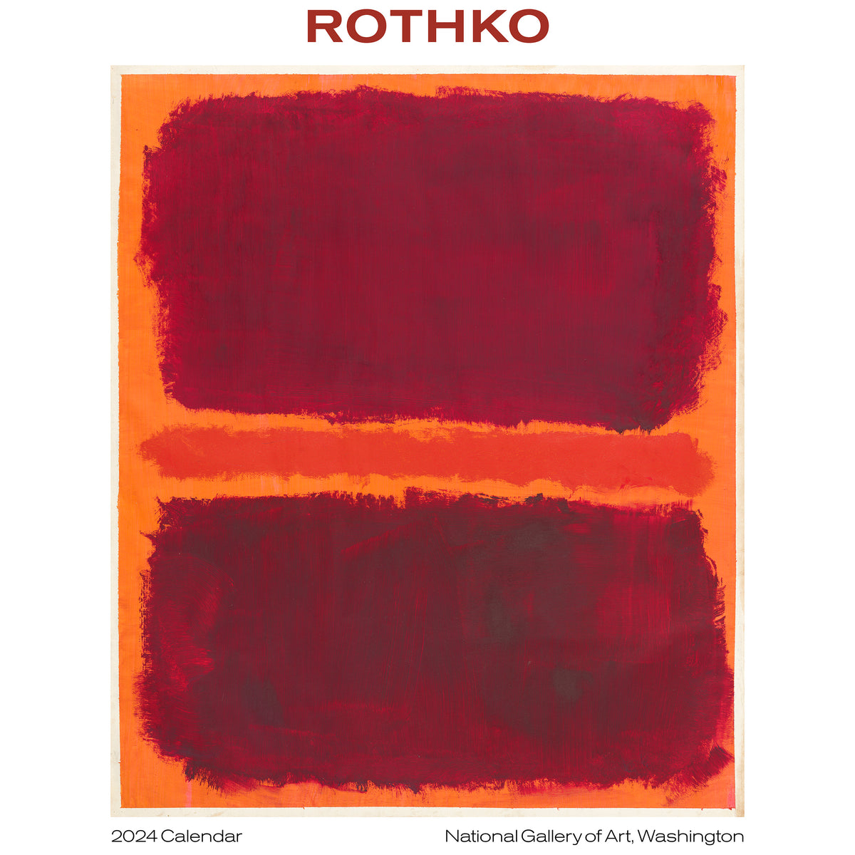 Mark Rothko 2024 – Calendrier artistique – Calendrier à affiches – 50 x 70