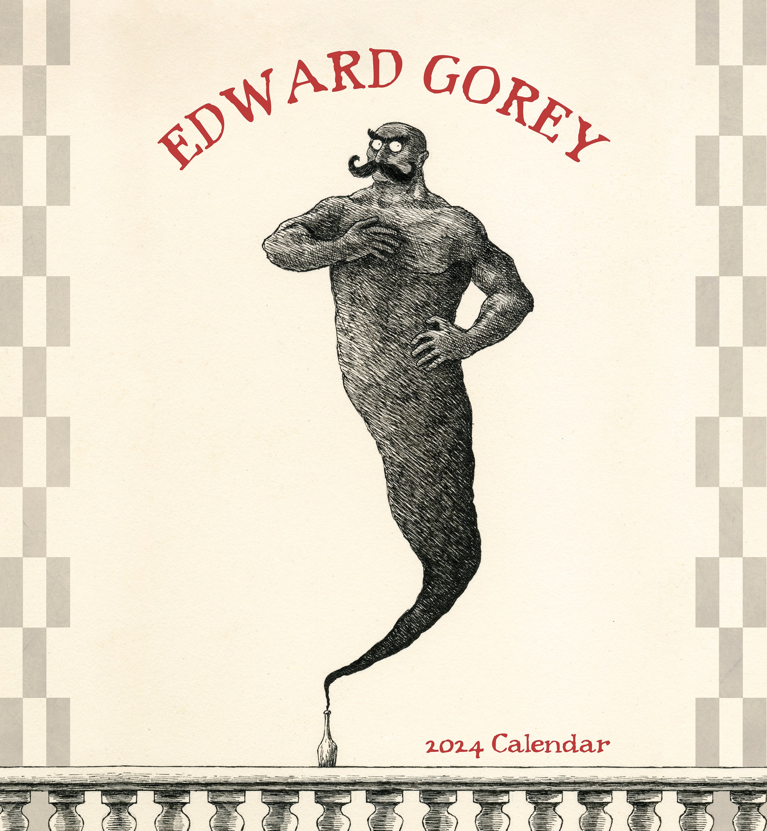 Edward Gorey 2024 Wall Calendar — Pomegranate
